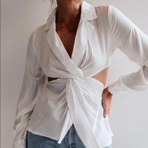 Princess Polly Eleanor Twist Shirt